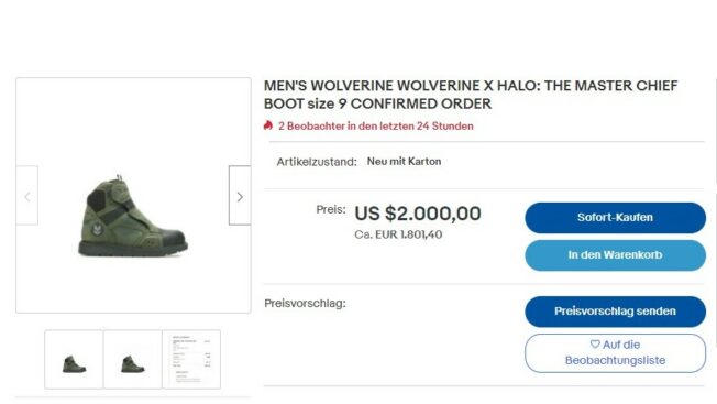 Wolverine x Halo Ebay