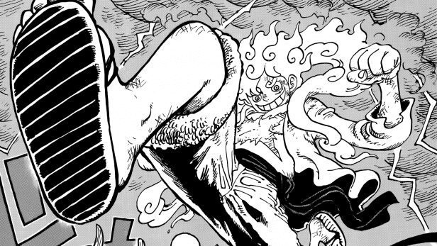 One Piece: Manga-Kapitel 1045, Ruffy als Riese