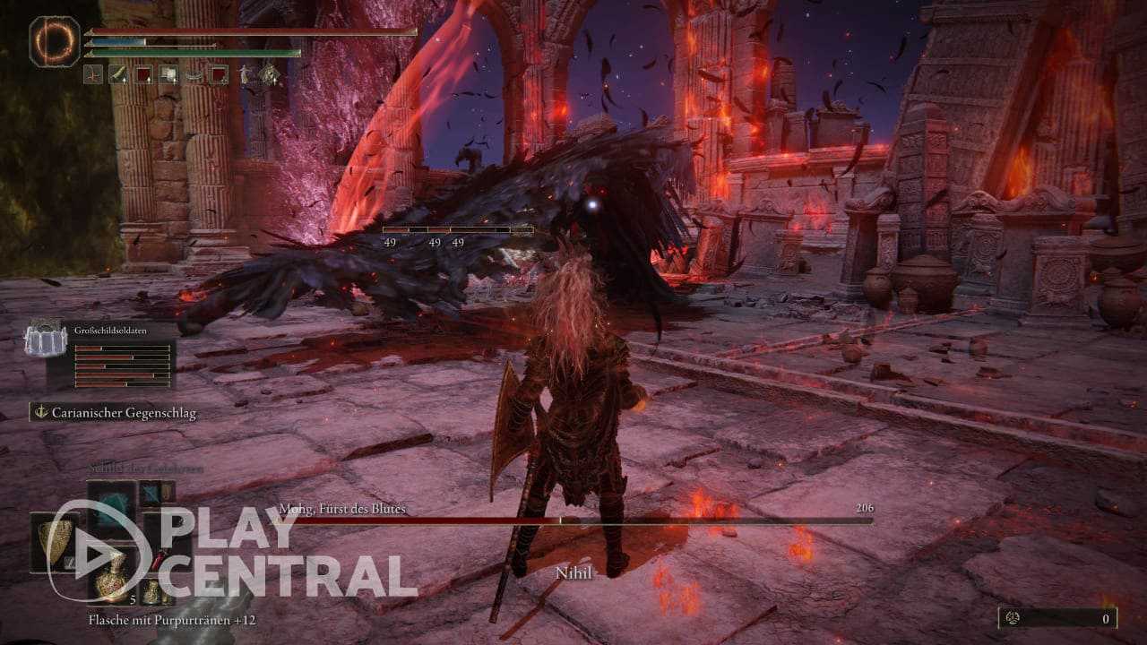 Elden Ring So erledigt ihr den Bossgegner Mohg, Fürst des Blutes