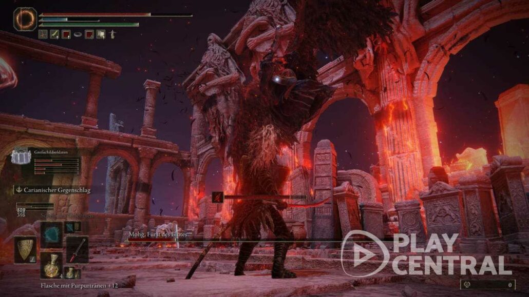 Elden Ring So erledigt ihr den Bossgegner Mohg, Fürst des Blutes