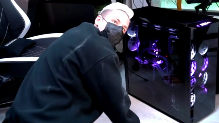 Rewinside und sein Gaming-PC für 11.000 Euro.