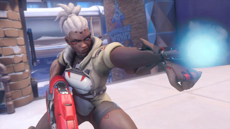 Die neue Overwatch 2-Heldin Sojourn wird auch in der PvP-Beta spielbar sein.