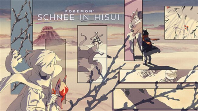 Pokémon: Schnee in Hisui heißt die neue Mini-Zeichentrickserie.