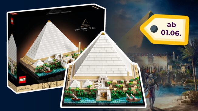 LEGO Cheops-Pyramide AC Origins Montage