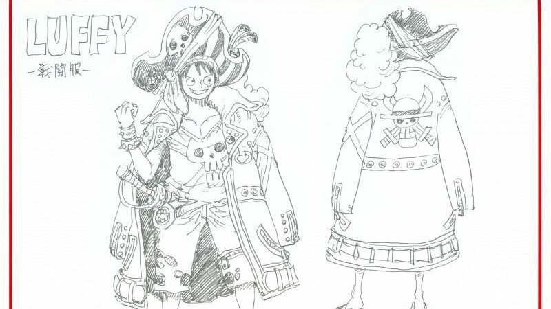 One Piece Film: Red, Ruffys neues Kostüm