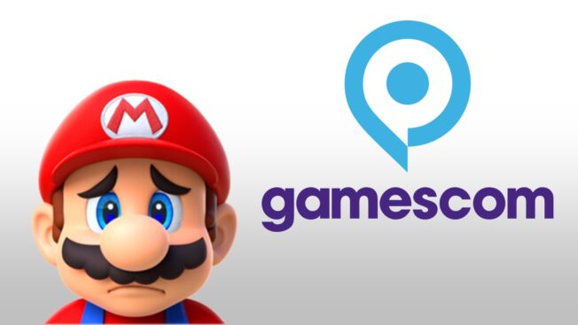 Gamescom 2022 ohne Nintendo - sad Mario