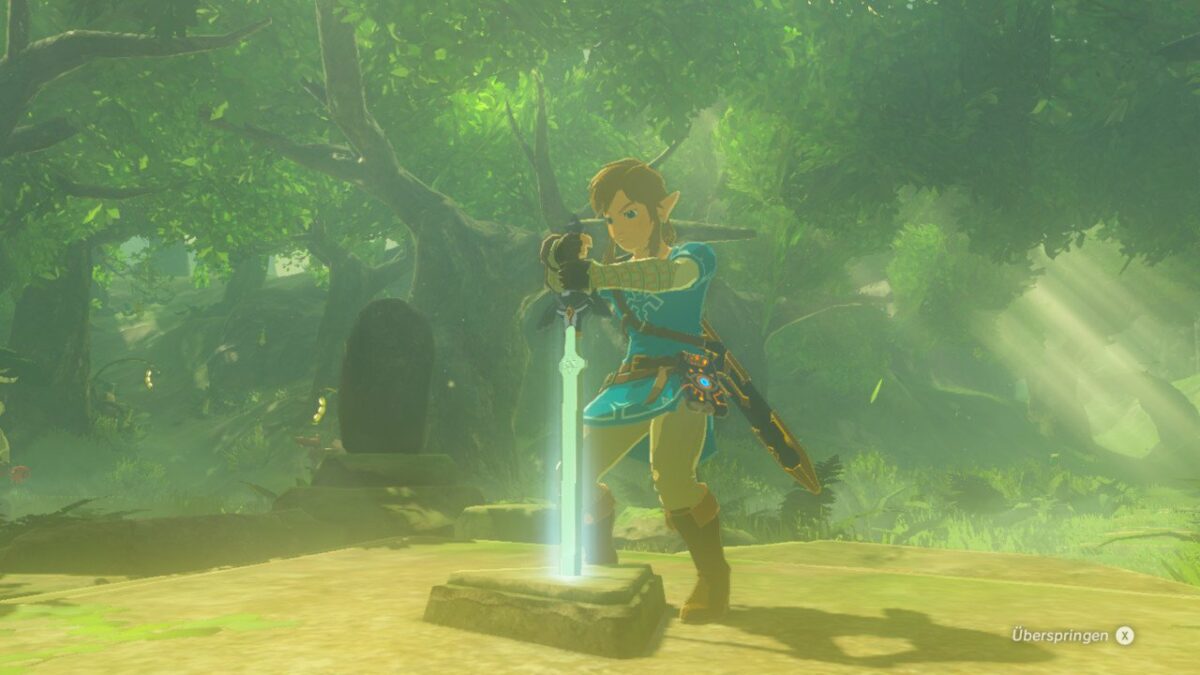 Zelda Breath Of The Wild Master Schwert Wo finde ich das Master-Schwert in BotW? Prüfung des Schwertes bestehen