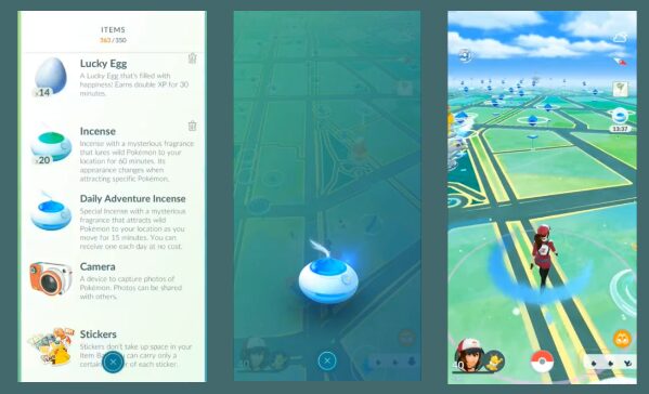 Pokémon Go Täglicher Abenteuerrauch Screenshots