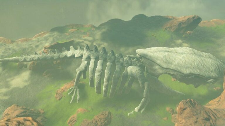 Nebenaufgabe Kolosse Knochen in Zelda: Breath of the Wild (BotW)