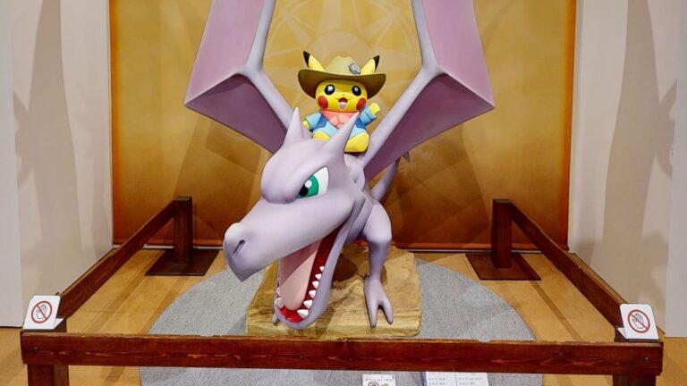 Pokémon Fossil Museum Ausstellung Tour virtuell