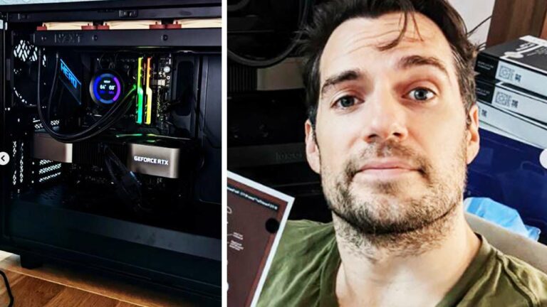Henry Cavill - Gaming-PC