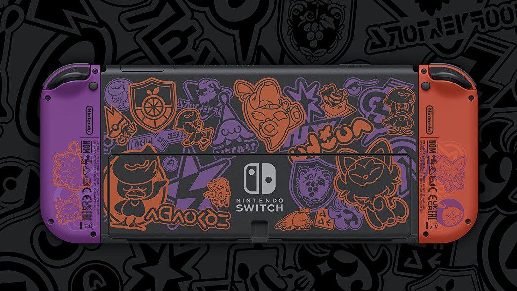 Nintendo Switch OLED im Pokémon Karmesin & PurpurDesign vorbestellen