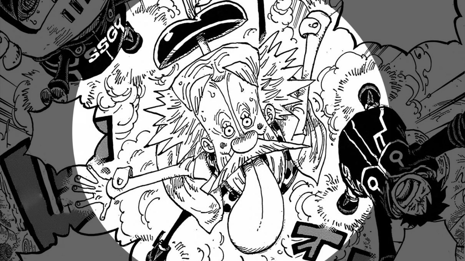 One Piece (Manga-Kapitel 1066): Dr. vegapunk und Monkey D. Dragon