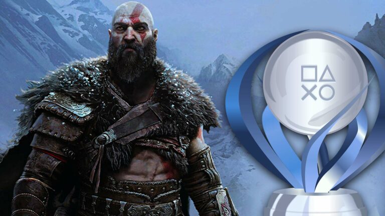 God of War Ragnarök Platin Trophäe