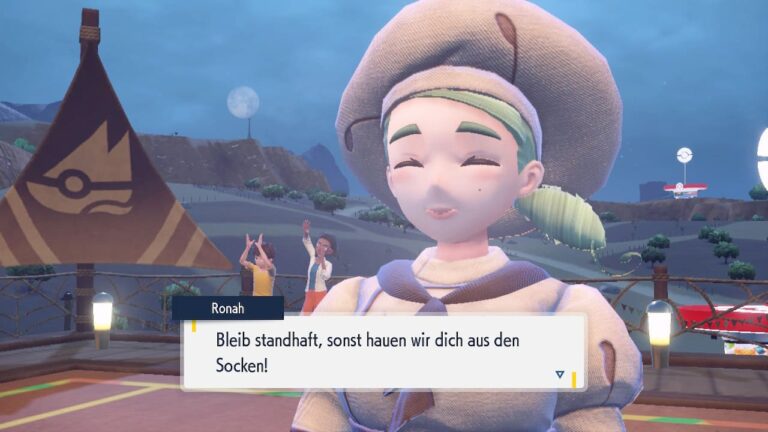 Pokémon Karmesin Purpur Arenaleiterin Ronah