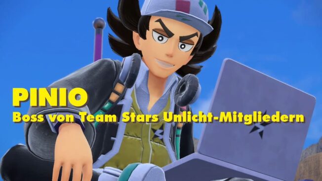 Pokémon Karmesin Purpur Team Star Boss Pinio
