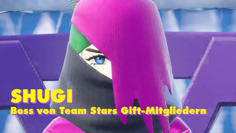 Pokémon Karmesin Purpur Team Star-Boss Shugi