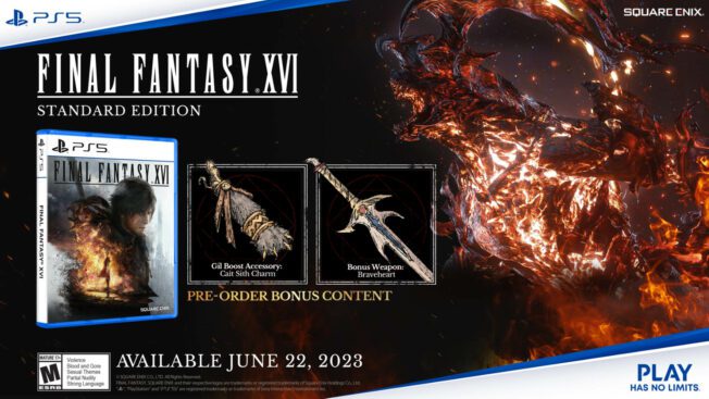 Final Fantasy 16 - Preorder-Bonus