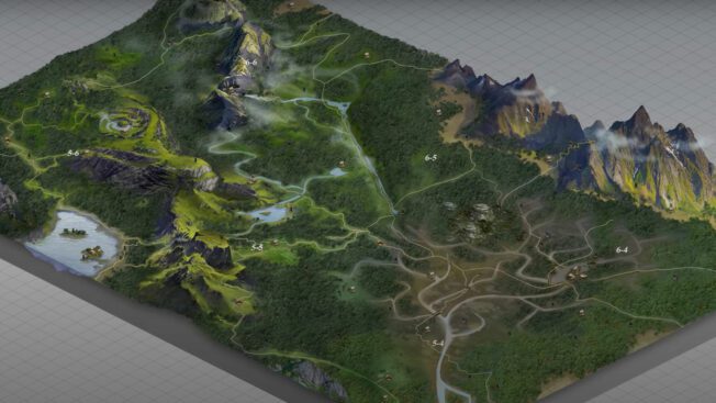 Hogwarts Legacy: 3D-Map