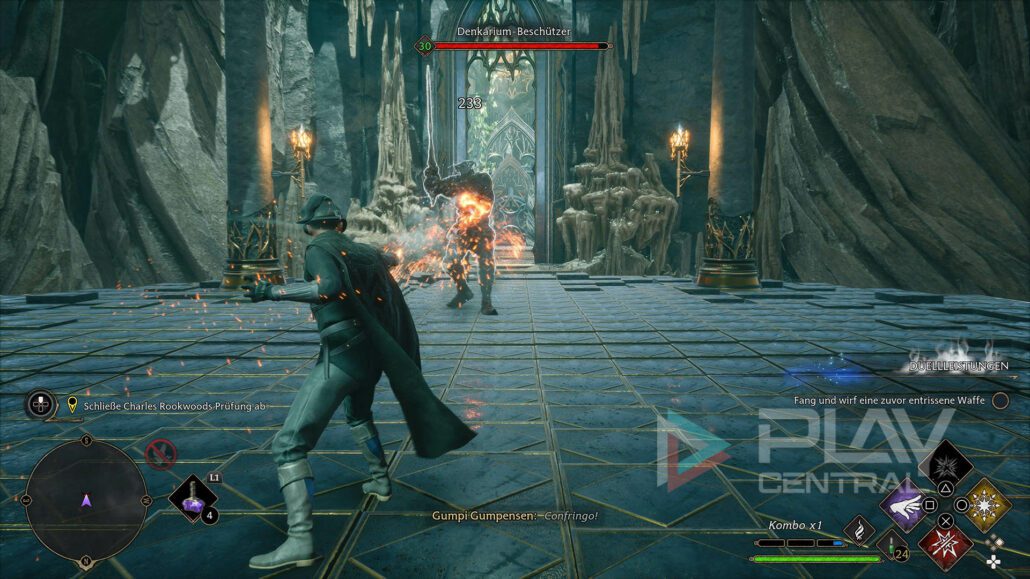 Charles Rookwoods Prüfung in Hogwarts Legacy abschließen, alle Rätsel gelöst