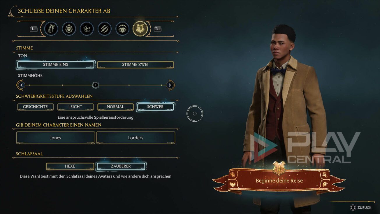 Hogwarts Legacy - Mehrere Spielstände anlegen, geht das?