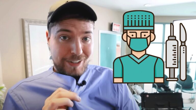 MrBeast schenk Menschen Augen-OP