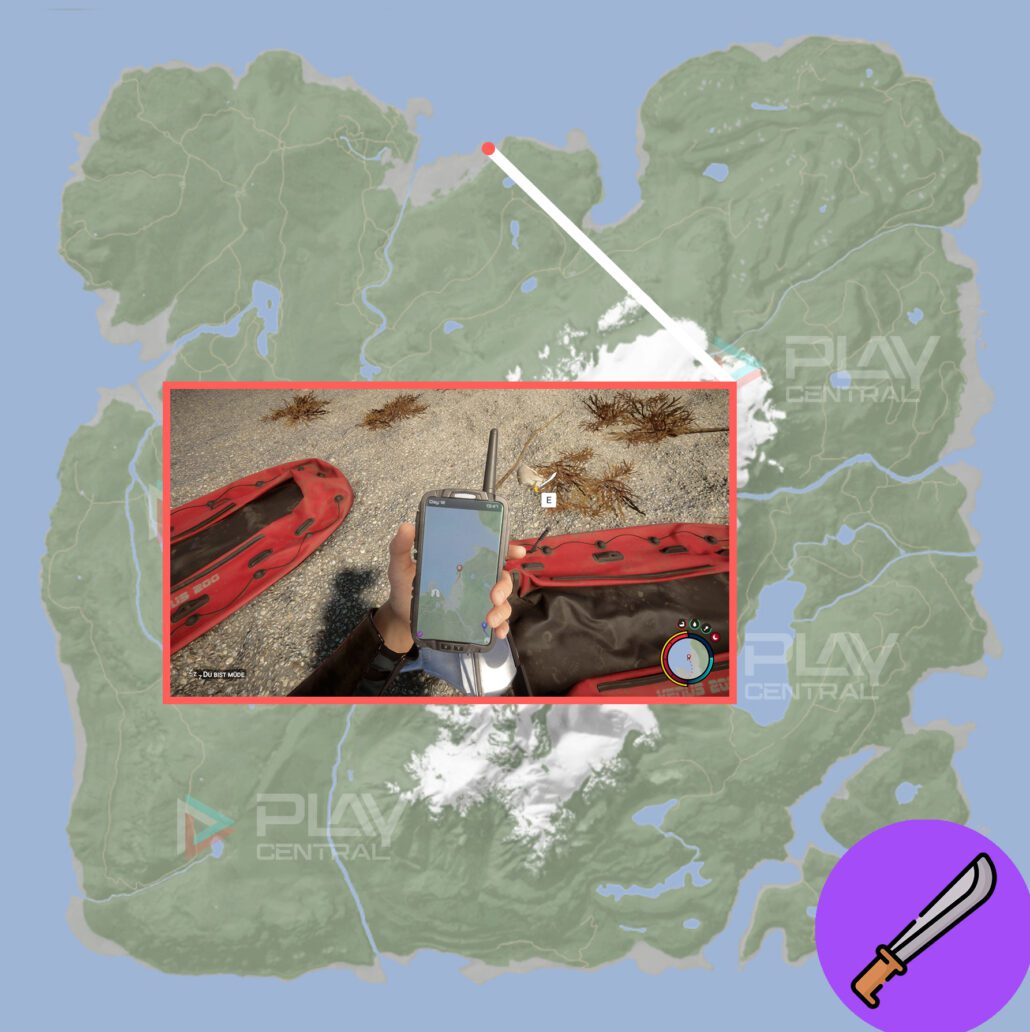 Sons of the Forest Machete Fundort Wie bekomme ich die Machete?