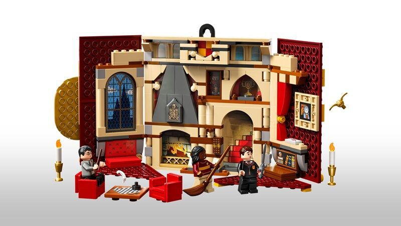 LEGO-Harry-Potter-Wizarding-World-Hausbanner-Gryffindor