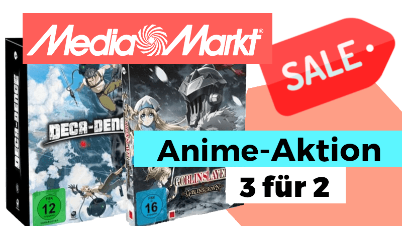 MediaMarkt Anime 2 für 3