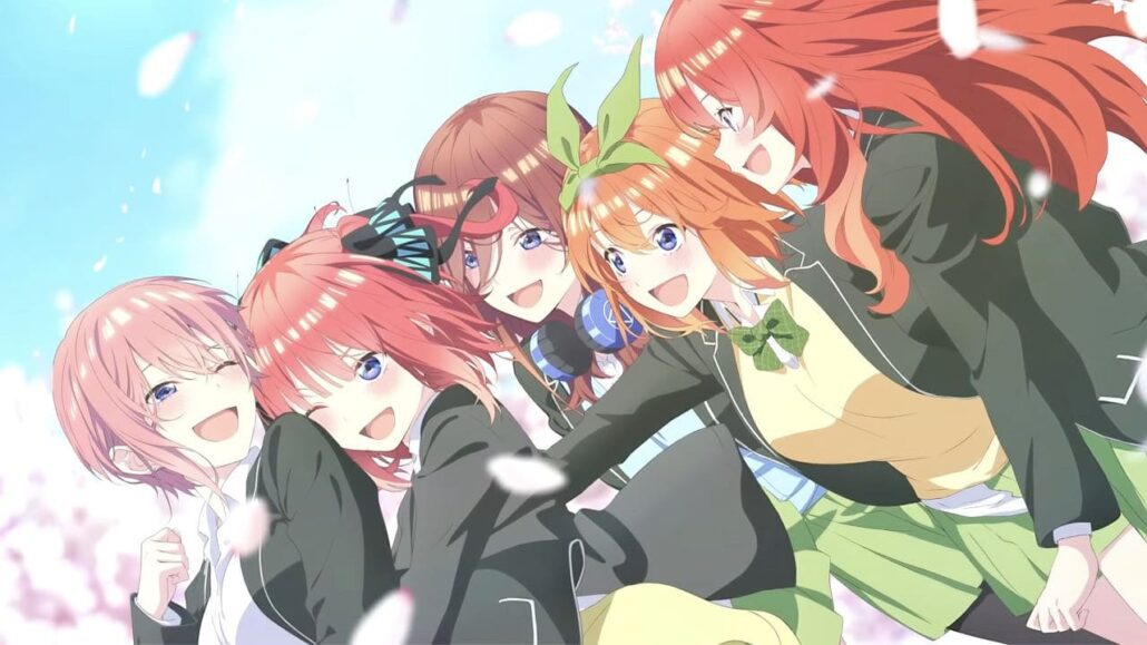 The Quintessential Quintuplets Movie Crunchyroll zeigt den SynchroTrailer