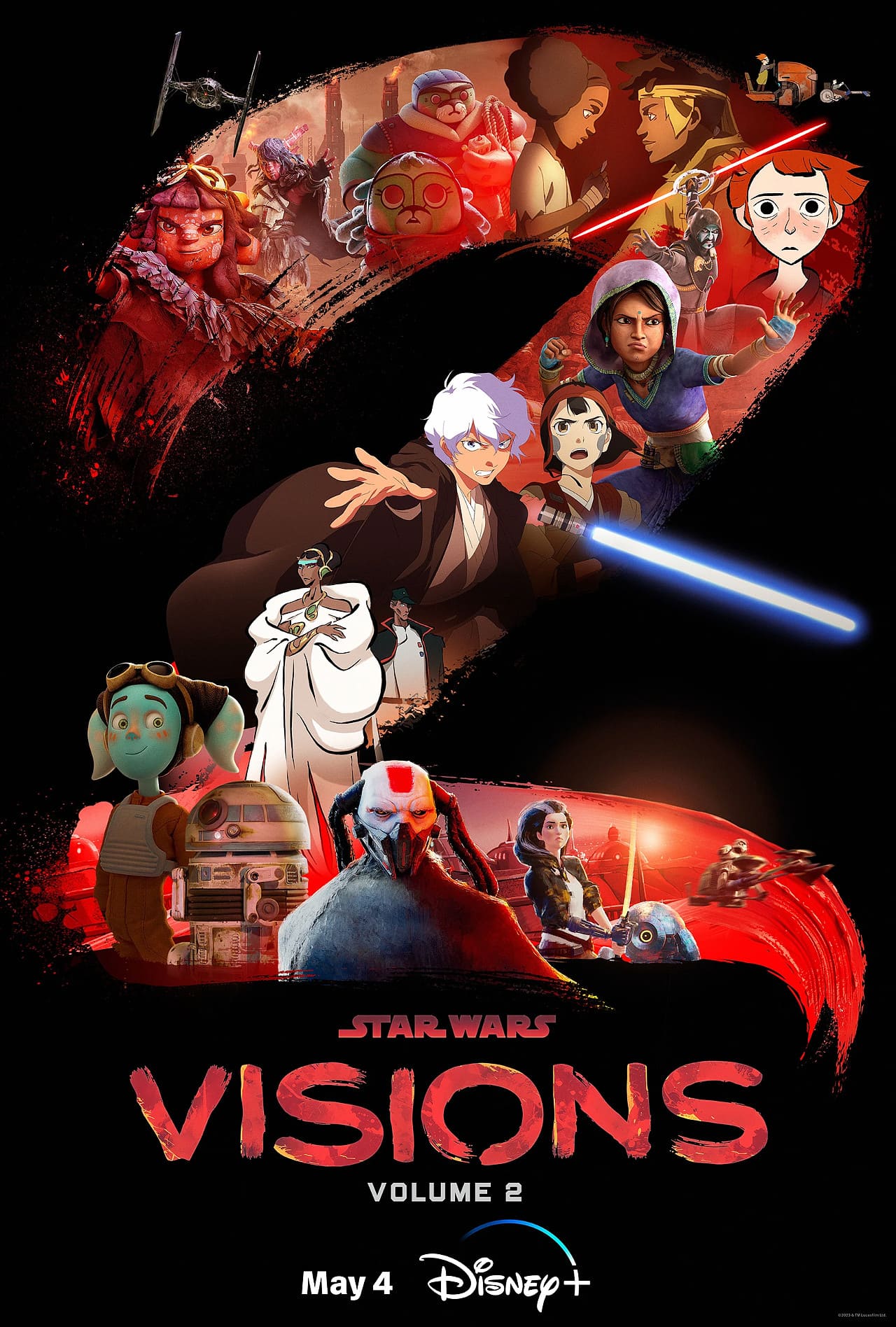 Star Wars Visionen Staffel 2 Poster