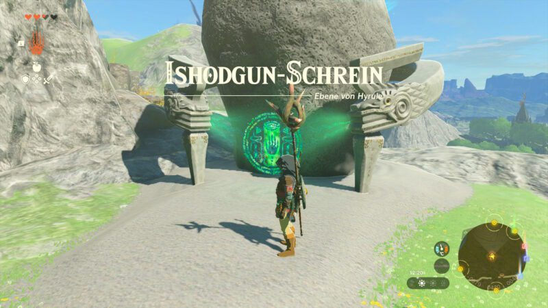 Das Windkraft-Rätsel des Ishodgun-Schrein in Zelda Tears of the Kingdom lösen