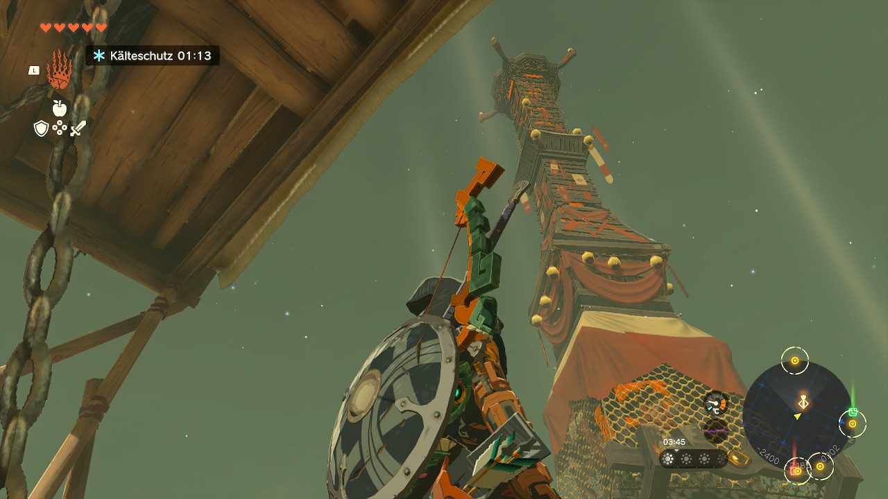 Den Turm in Gerudo-Tal in Zelda Tears of the Kingdom erreichen, so geht´s