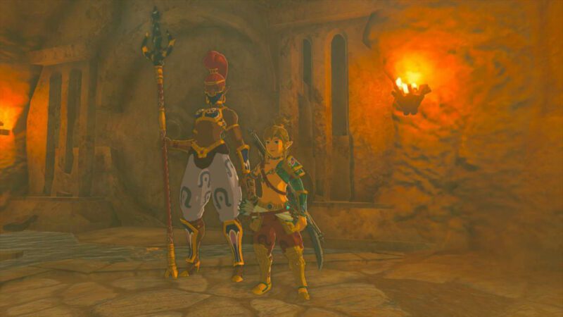 Hitze-Rüstung in Zelda Tears of the Kingdom: So findet ihr das komplette Wüsten-Set