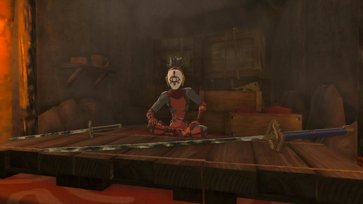 Das Versteck der Yiga-Bande und den Blitzschutzhelm in Zelda Tears of