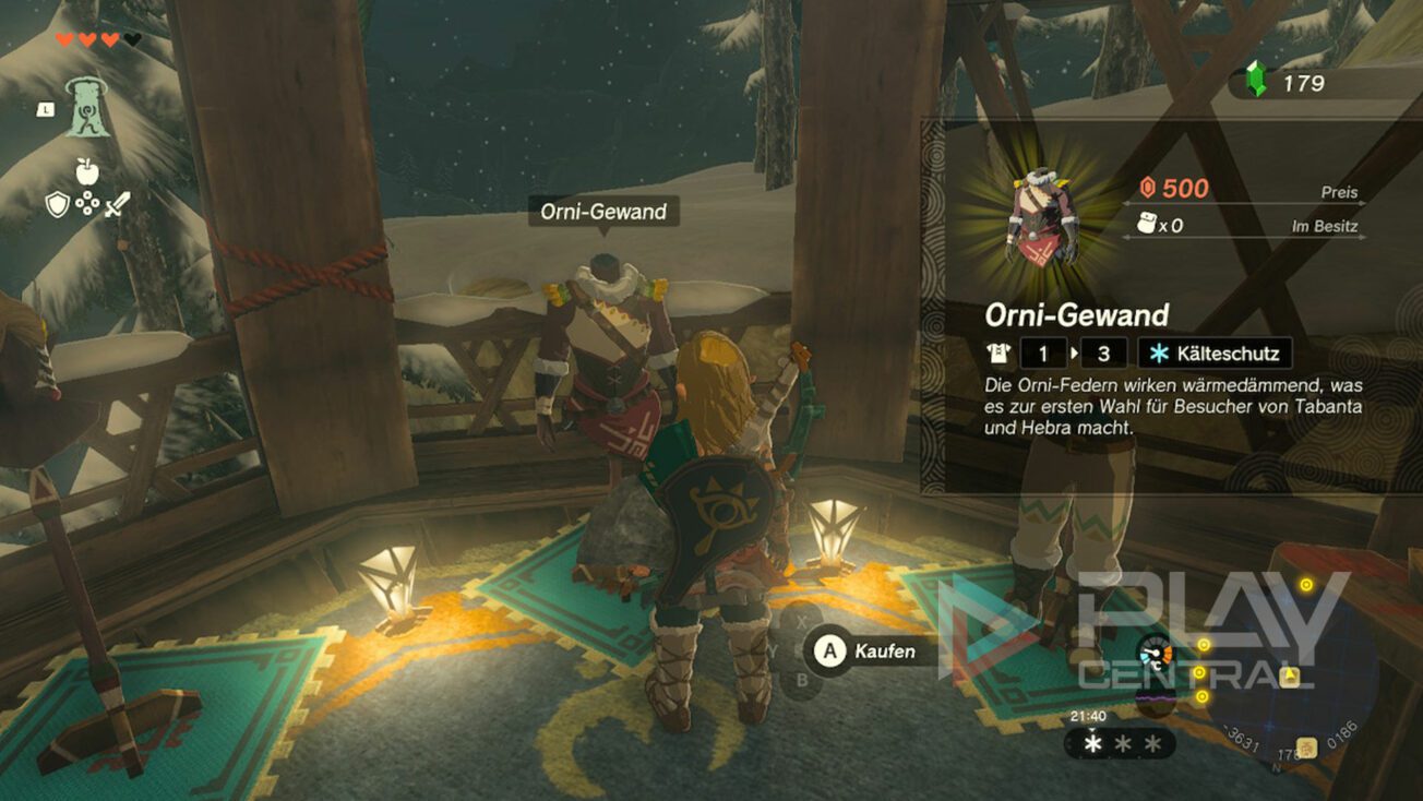 Zelda Totk Warme Kleidung