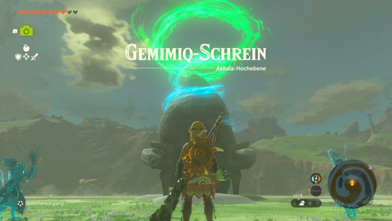 Das Rätsel Feuerkraft im Geminiq-Schrein in Zelda Tears of the Kingdom lösen, so geht´s