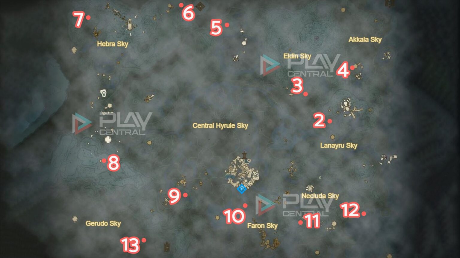 Alle 13x Steintafeln in Nachricht aus uralter Zeit finden - Zelda Tears ...