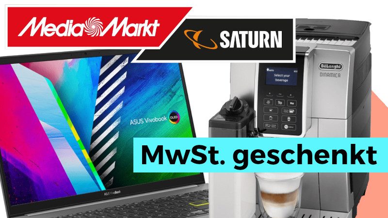 MediaMarkt Saturn Mehrwertsteuer geschenkt