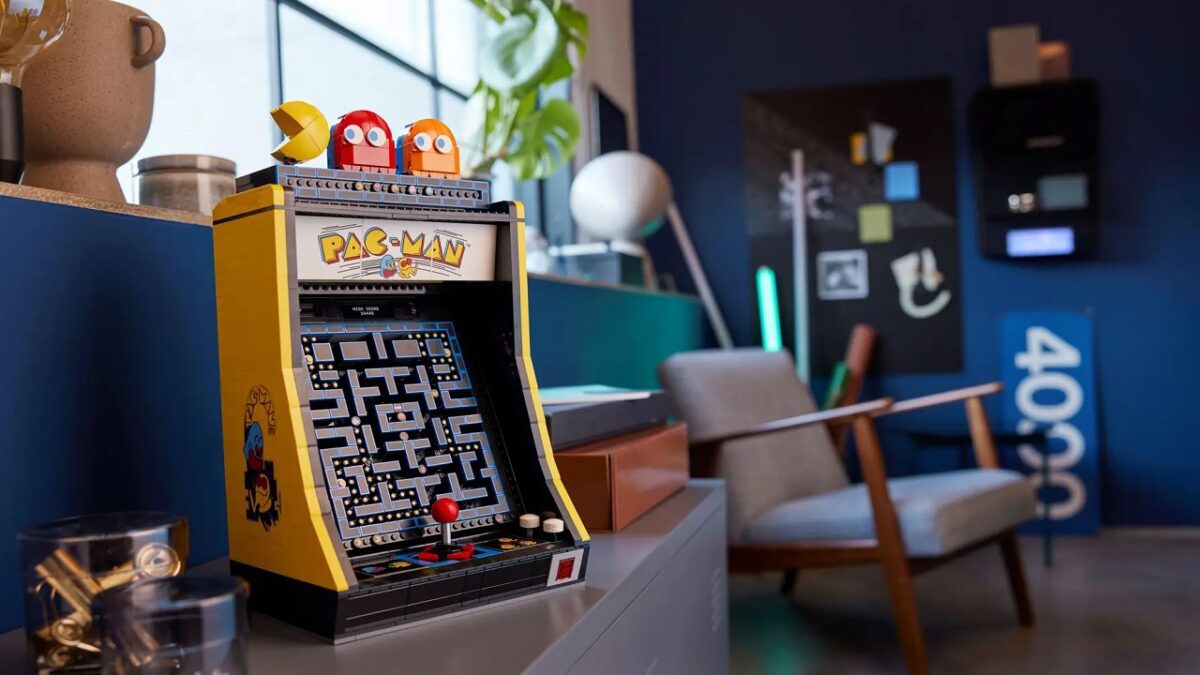 PAC-MAN: LEGO veröffentlicht Spielautomaten des 80er-Jahre-Klassikers ...
