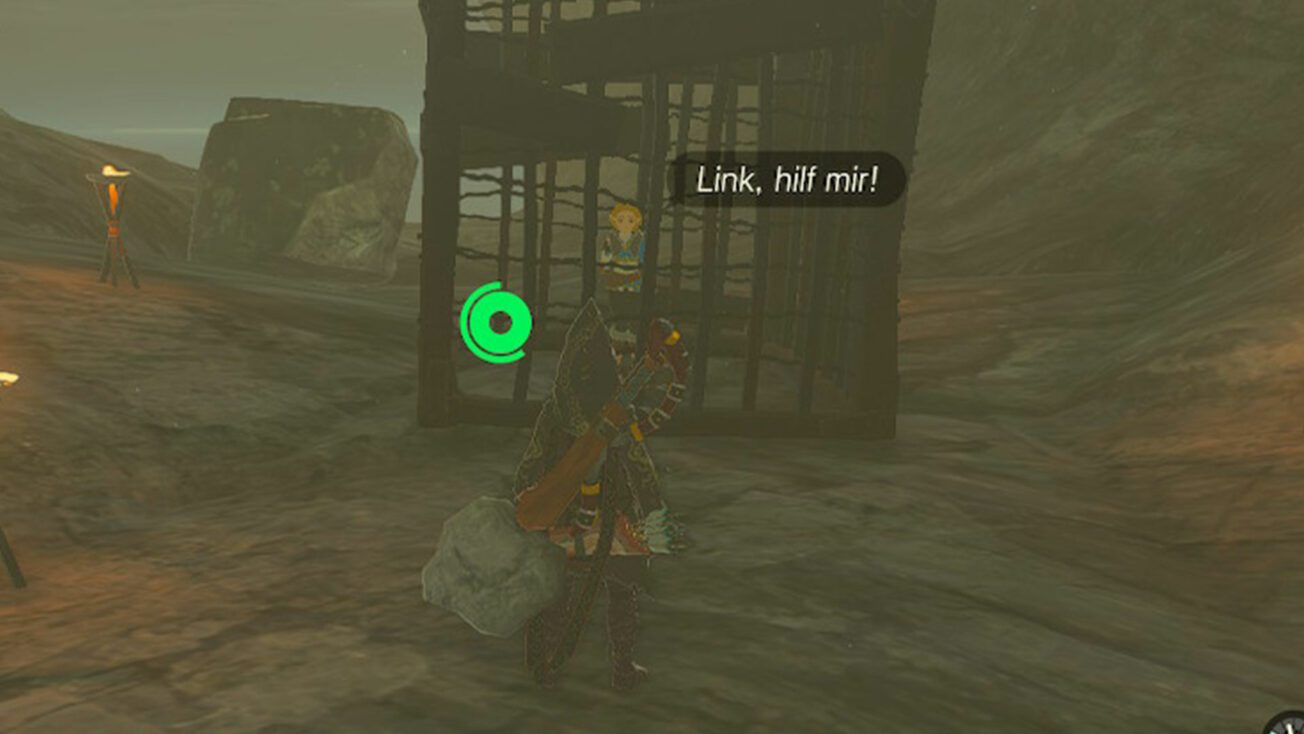 Quest Prinzessin Zelda entführt in Totk lösen Fundort mit Karte