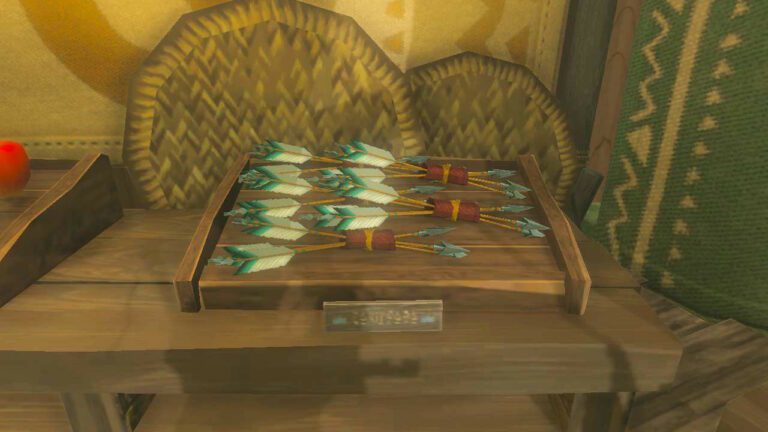 Pfeile herstellen, Pfeile farmen und Pfeile verbessern in Zelda Tears of the Kingdom