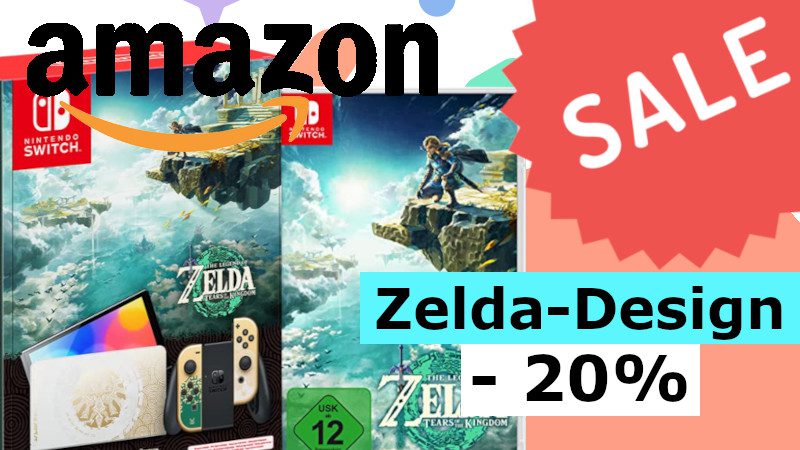 Amazon Prime Day Nintendo Switch Zelda-Design TotK