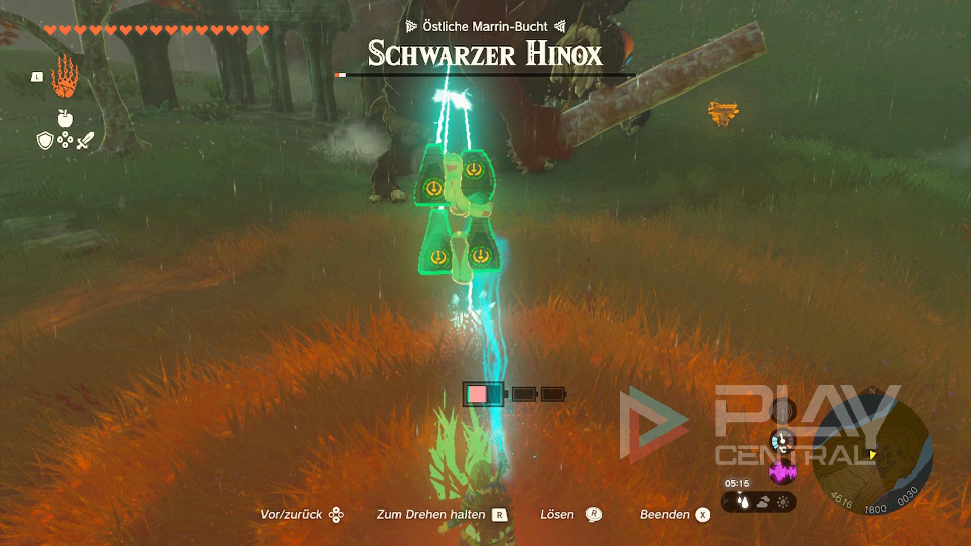 Alle Hinox Locations auf einer Karte Fundort und Kampftipps TotK