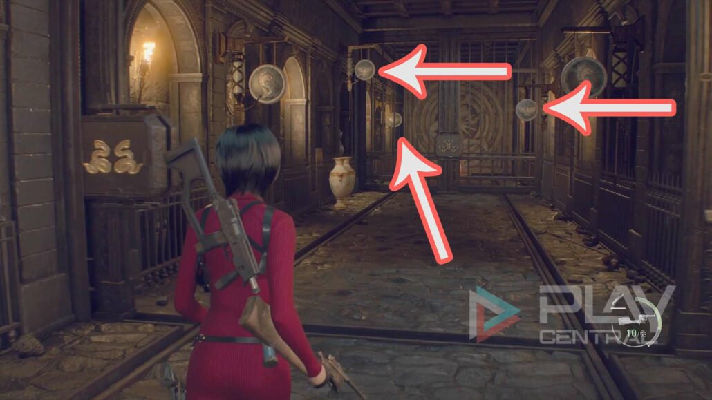 Tore durch Gong öffnen in Resident Evil 4 Separate Ways, so geht's