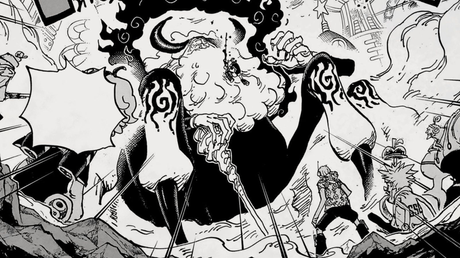 One Piece: Manga-Kapitel 1095 zeigt die fürchterliche Macht eines Weisen