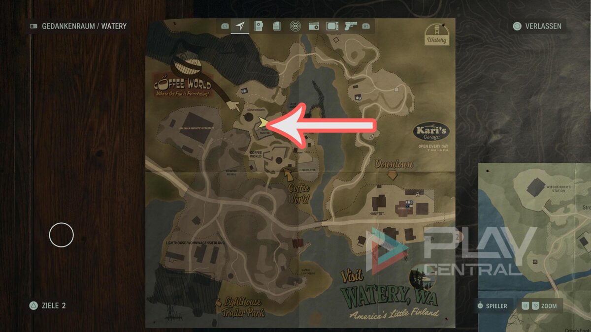 Truhe am Riesenrad öffnen, wie lautet der Code? Alan Wake 2 Lösung