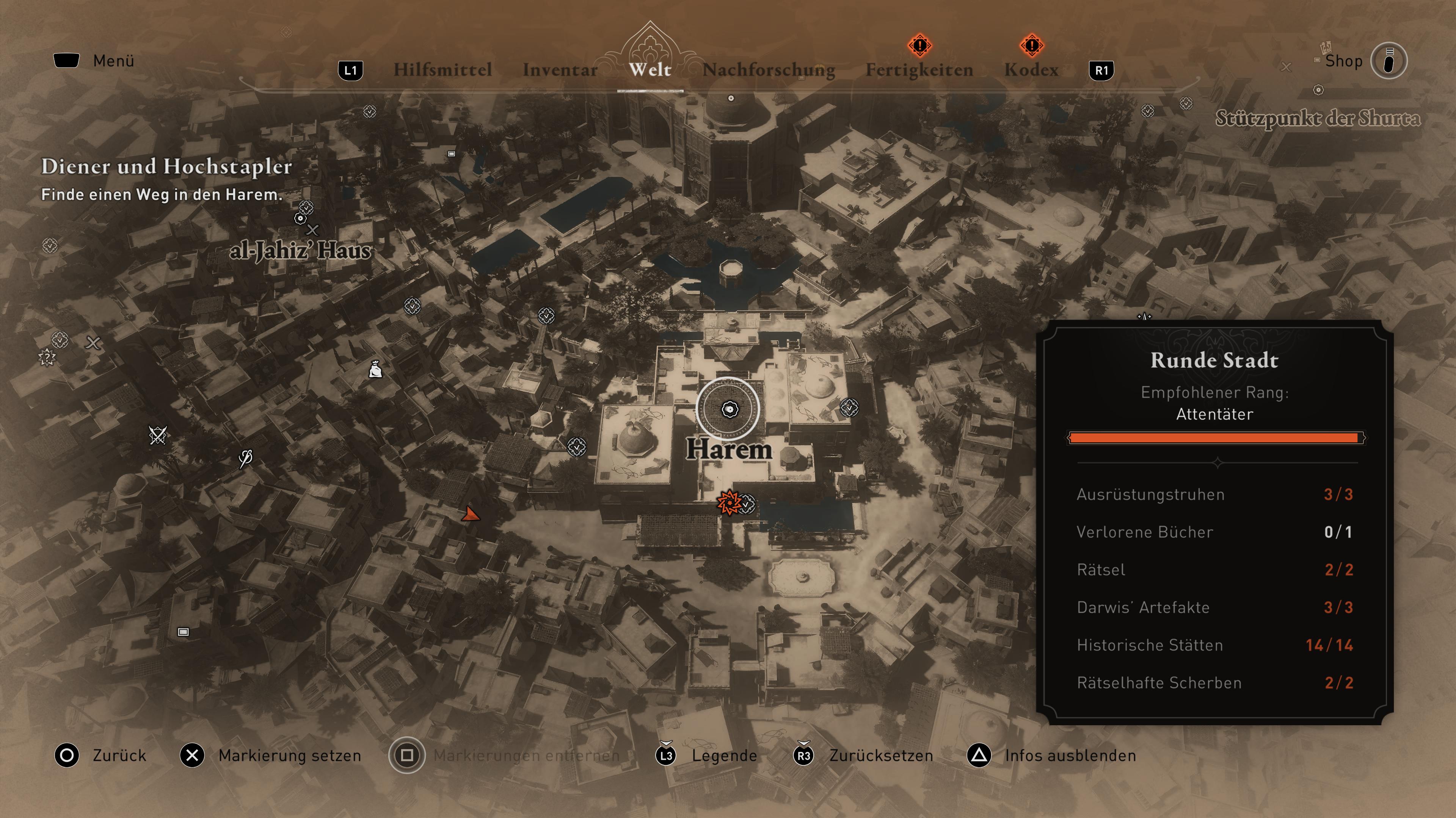 Assassin´s Creed Mirage: So gelangt ihr auf den Platz vor dem Palast