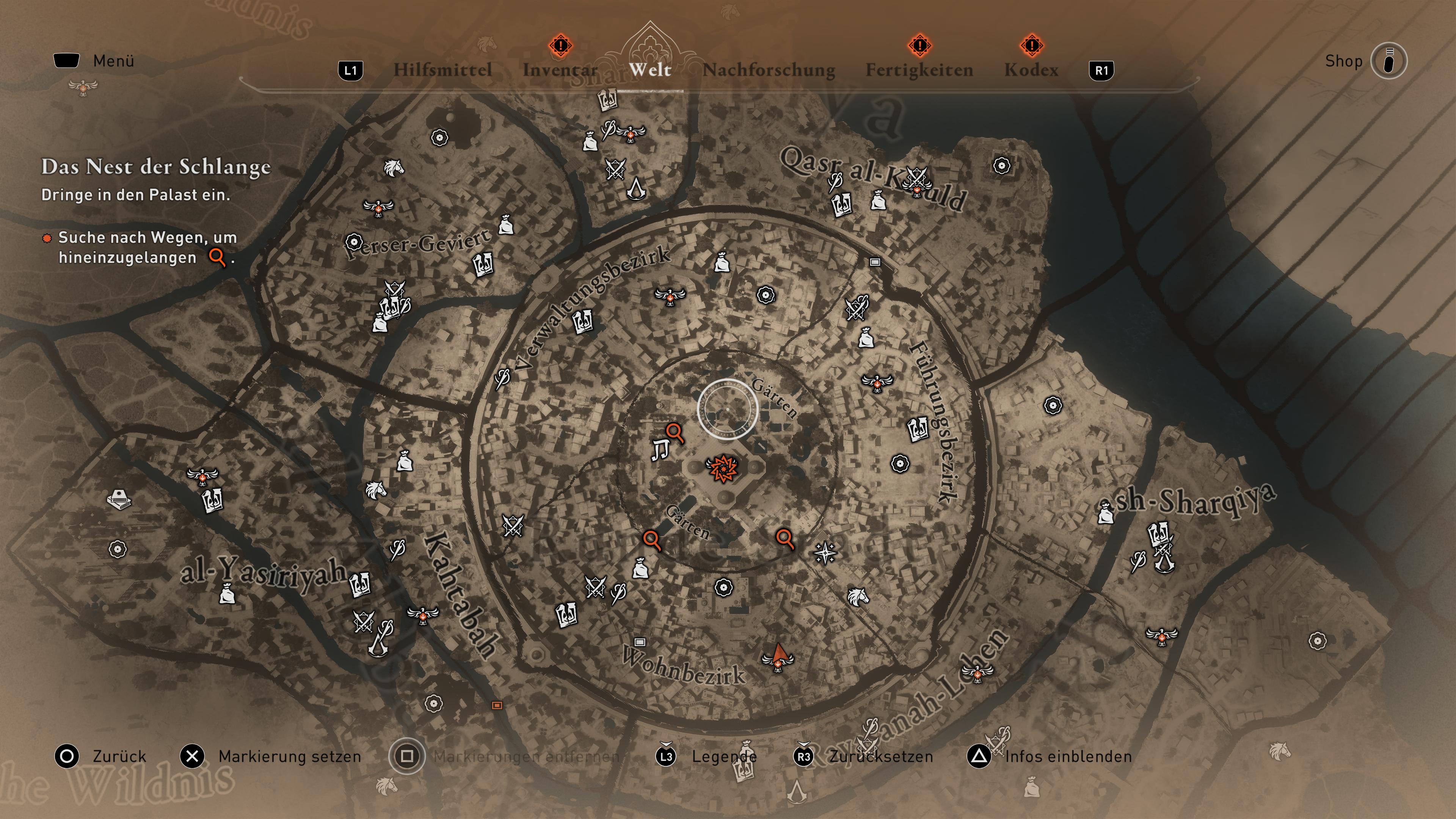 Assassin´s Creed Mirage: So gelangt ihr auf den Platz vor dem Palast