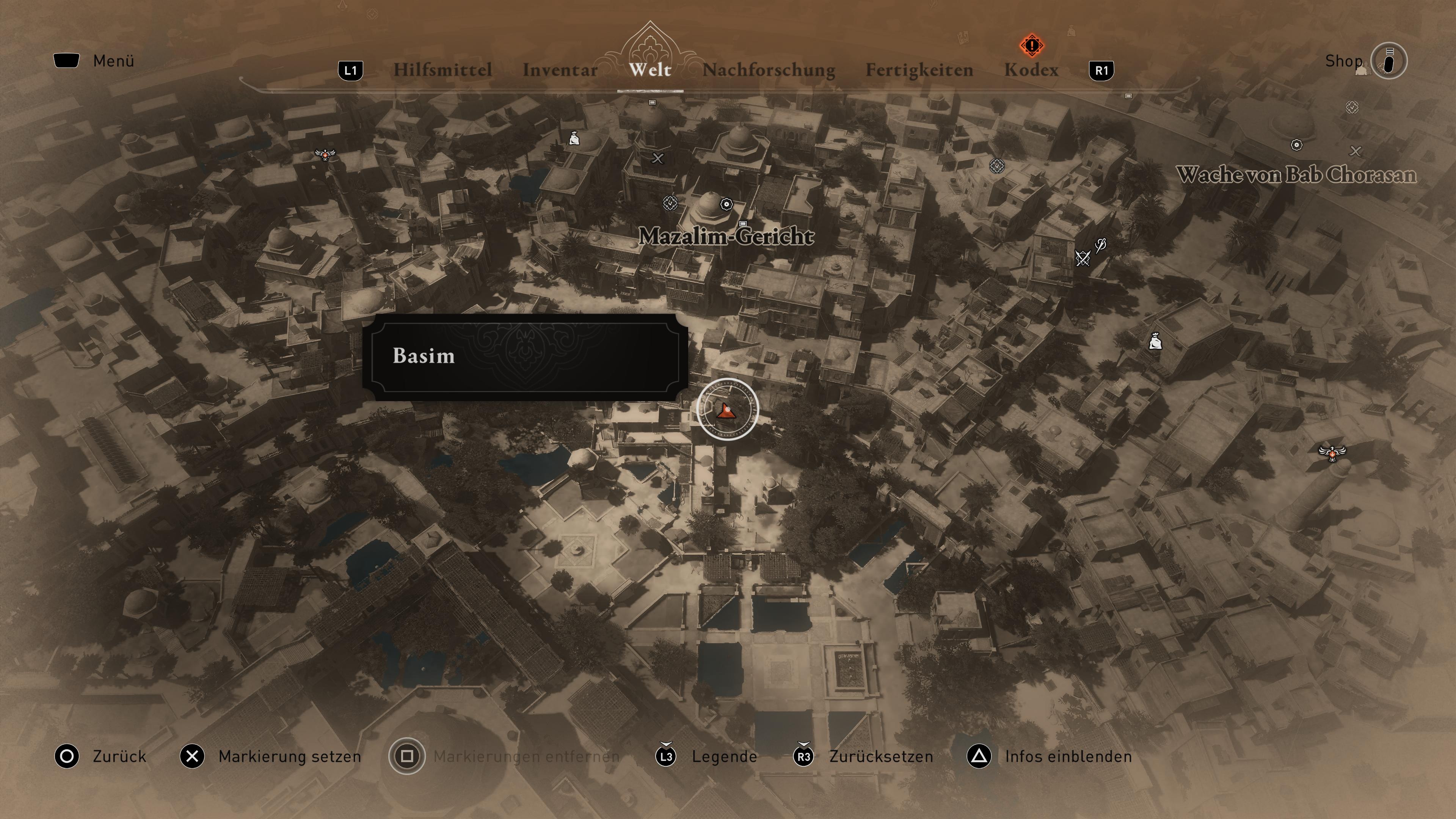 Assassin´s Creed Mirage: So gelangt ihr auf den Platz vor dem Palast